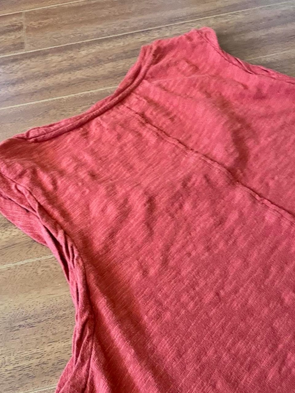 Free People FP Beach Terra Cotta Crop Tank Top - Size M - Picture 6 of 7